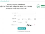 Giáo dục - du học - Đại học Quốc gia công bố đề thi mẫu 2015