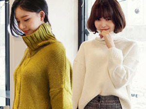 4 phong cách dễ mặc với áo len cổ lọ