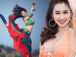 Bạn trẻ - Cuộc sống - Ảnh bellydance tuyệt đẹp của hoa khôi Tài năng SKĐA