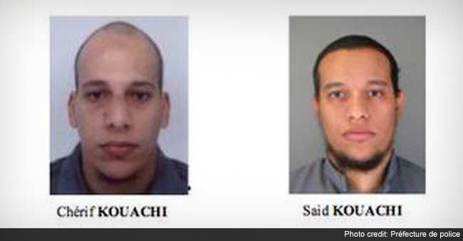 Thảm sát tại Pháp: Hai tay súng đã bị dồn vào một ngôi nhà
