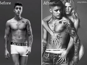 Justin Bieber khẳng định cơ bắp "xịn" quảng cáo cho CK