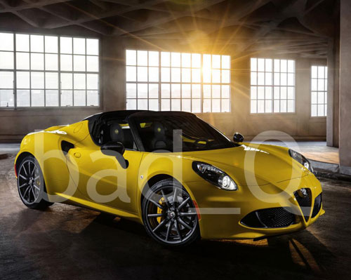 Ô tô - Xe máy - Alfa Romeo 4C Spider không che đậy xuất hiện