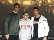 Bóng đá - Giành QBV, CR7 mơ được là đồng đội với Messi &amp; Neuer