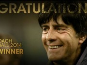 Bóng đá - HLV xuất sắc nhất 2014: Ánh hào quang của Joachim Loew