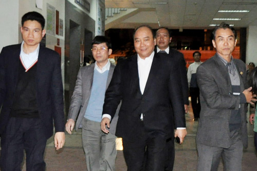 Phó Thủ tướng Nguyễn Xuân Phúc thăm ông Nguyễn Bá Thanh