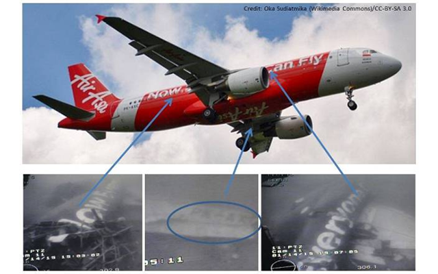 Đã tìm thấy thân máy bay AirAsia QZ8501