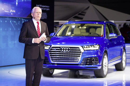 Ô tô - Xe máy - Audi Q7 2015 lĩnh ấn tiên phong tại Detroit