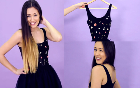 Bí quyết mặc đẹp - Tự may váy voan điệu đà để dự tiệc năm mới