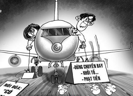 Tin tức trong ngày - Hoang báo có bom trên máy bay sẽ bị phạt nặng