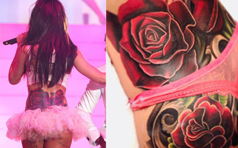 Bí quyết làm đẹp - Hình xăm "hiểm" của Cheryl Cole bị ghét nhất