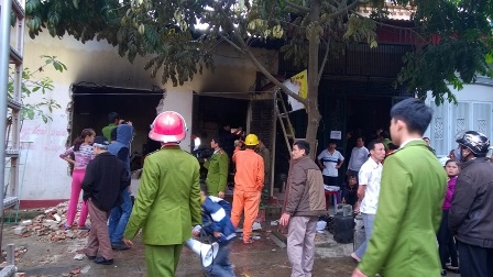 Tin tức trong ngày - Thanh Hóa: Cháy lớn tại đại lý phân phối gas