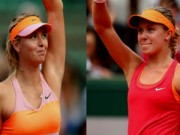 Thể thao - Sharapova gặp Bouchard: Mỹ nhân đại chiến