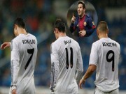 Bóng đá - Messi giỏi hơn cả Ronaldo, Benzema, Bale cộng lại