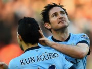 Bóng đá - Aguero - Lampard trổ tài đá phạt “dọa” Chelsea