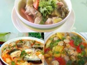 Ẩm thực - Cách nấu canh chua từ ngao, cá, sườn ngon tuyệt trần