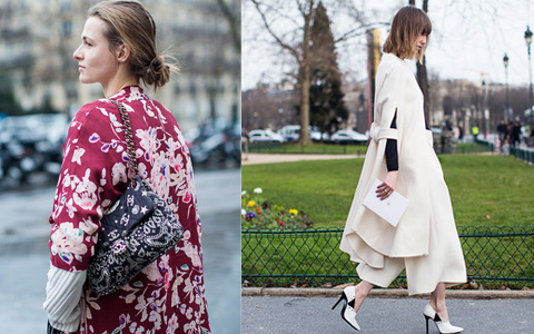 Xu hướng thời trang - Áo khoác dài kiêu hãnh trên phố Paris ngày đông giá