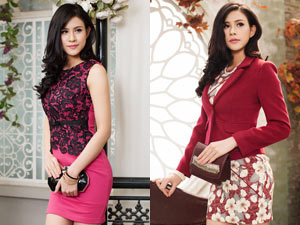 Thời trang - Trở thành quý cô công sở sành điệu dịp tết