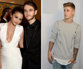 Ca nhạc - MTV - Justin Bieber thất thần khi Selena dự Grammy cùng trai lạ