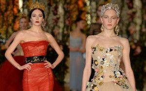 Xu hướng thời trang - Một Dolce&amp;Gabbana lộng lẫy và nữ tính tới nao lòng