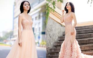 Bí quyết mặc đẹp - Chọn áo cưới gợi cảm như người đẹp Anh Thư