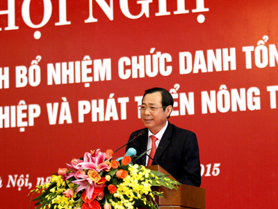 Kinh doanh - Công bố quyết định bổ nhiệm Tổng Giám đốc Agribank