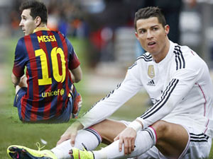 Bóng đá - Ronaldo đang chậm hơn Messi