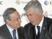 Bóng đá - Real thua thảm, Perez &quot;nóng mặt&quot; với Ancelotti