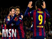 Bóng đá - Barca - Villarreal: Cảm hứng &quot;cây đinh ba&quot;