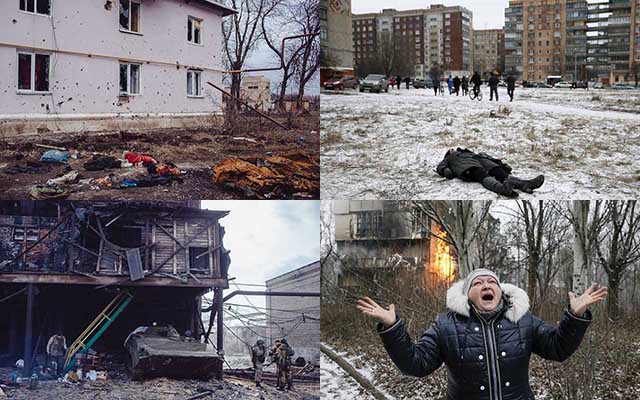 Ukraine: Ảnh “Chiến tranh là địa ngục” gây ám ảnh
