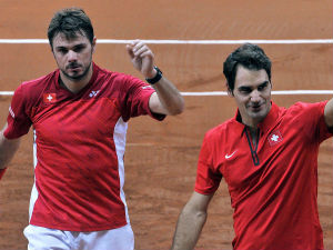 Thể thao - Những hình ảnh ấn tượng nhất 2014: Federer & Wawrinka “song kiếm hợp bích” (P3)