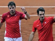 Thể thao - Những hình ảnh ấn tượng nhất 2014: Federer &amp; Wawrinka “song kiếm hợp bích” (P3)