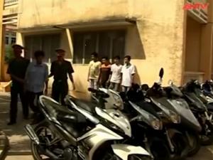 Truy tìm băng nhóm trộm hàng loạt xe máy ở Đồng Tháp