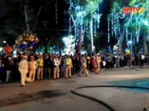 Video An ninh - Nổ bình khí nén tối 30 Tết, nhiều người bị thương