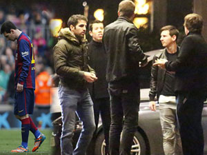 Bóng đá - Messi vào... sòng bài xả stress