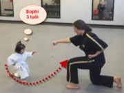 Clip Đặc Sắc - Bất ngờ với nữ võ sỹ taekwondo 3 tuổi