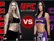 Thể thao - UFC: Mỹ nhân Rousey đại chiến &quot;người thép&quot; Zingano