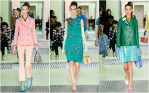 Xu hướng thời trang - Ngọt ngào như cô gái thơ ngây của Prada FW 2015