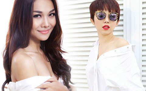 Thời trang - Mỹ nữ Việt vẫn quyến rũ dù mặc sơ mi trắng đơn giản