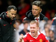 Bóng đá - Scholes “khích tướng” Giggs lật đổ Van Gaal