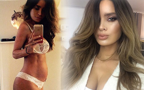 Làm đẹp cùng sao - Mẫu nội y bầu 8 tháng vẫn thon gọn như không