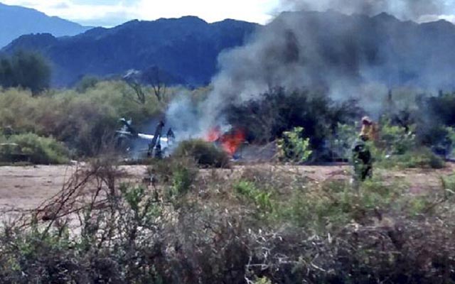 Tin tức trong ngày - Argentina: 2 trực thăng nổ trên không, 10 người tử vong