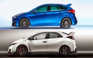 Ô tô - Xe máy - So kè Ford Focus RS và Honda Civic Type R