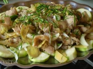 Đặc sản 3 miền - Ngon lạ món thịt heo rừng nấu mướp