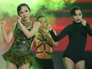 Ca nhạc - MTV - Sao Việt phát sốt với “vũ điệu cồng chiêng”