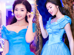 Thời trang - Hoa hậu Triệu Thị Hà “hóa” Lọ Lem “chạy” show