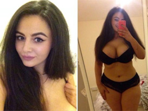 Xu hướng thời trang - Nữ cảnh sát quá "nóng" khi cởi đồ làm mẫu nội y