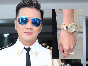 Ca nhạc - MTV - Mr. Đàm "chơi trội" với đồng hồ đính kim cương gần 4 tỷ