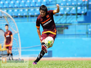 Bóng đá - U23 Việt Nam: Tuấn Anh ghi bàn, ông Miura cực vui