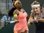 Thể thao - Serena - Bacsinszky: &quot;Đàn em&quot; cúi đầu (TK Indian Wells)