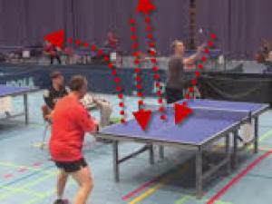 Thể thao - Cú đánh "oái oăm" nhất lịch sử bóng bàn